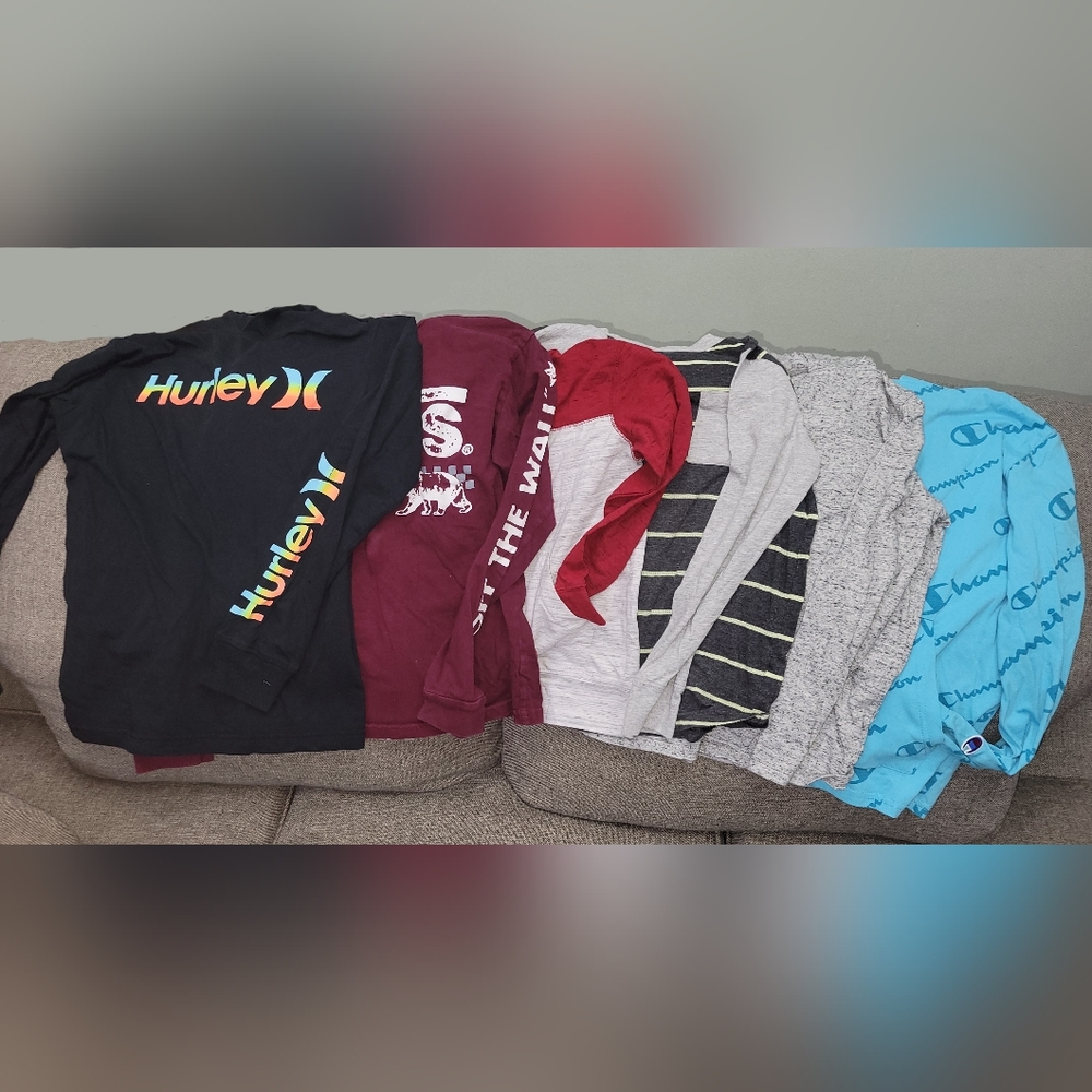 Boy Long Sleeve Shirt Bundle